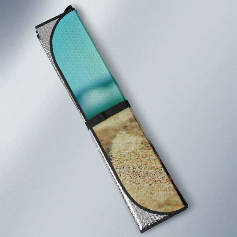 Sunglasses On Beach Sand Car Auto Sunshades 102507 - YourCarButBetter