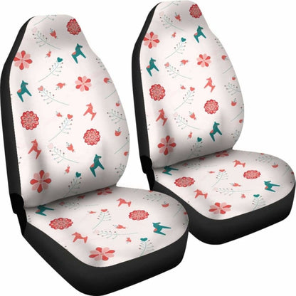 Swedish Dala Horse Car Seat Covers 3 170804