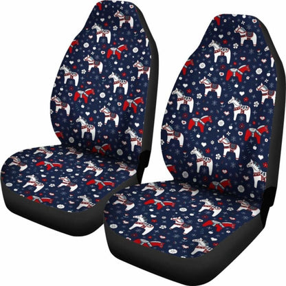 Swedish Dala Horse Car Seat Covers 4 170804