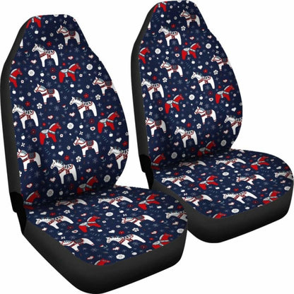 Swedish Dala Horse Car Seat Covers 4 170804