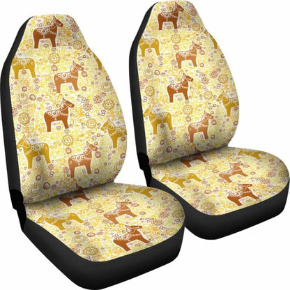 Swedish Dala Horse Car Seat Covers 5 170804