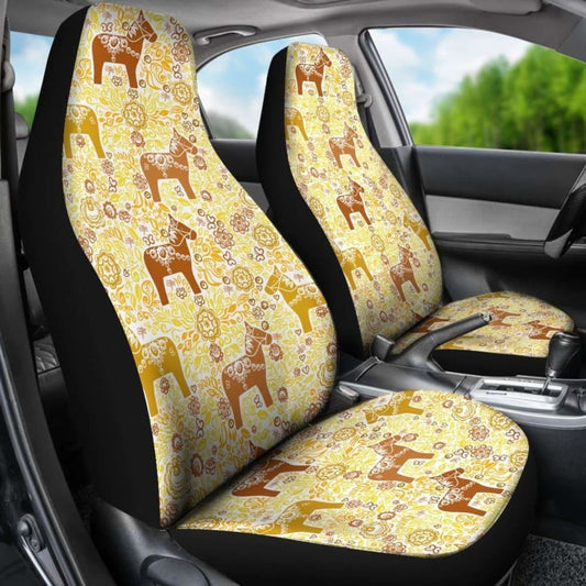 Swedish Dala Horse Car Seat Covers 5 170804