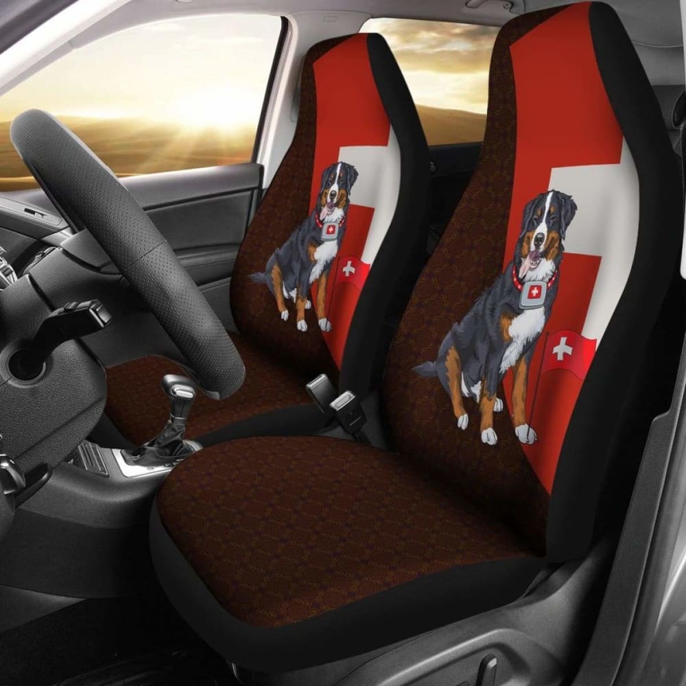 Swiss Mountain Dog Car Seat Covers Amazing 090629 - YourCarButBetter