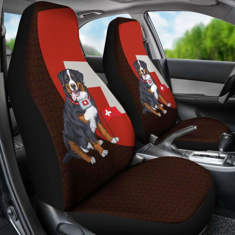 Swiss Mountain Dog Car Seat Covers Amazing 090629 - YourCarButBetter