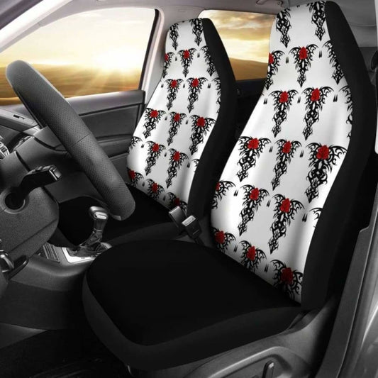 Tattoo Hearts Car Seat Covers 174914 - YourCarButBetter