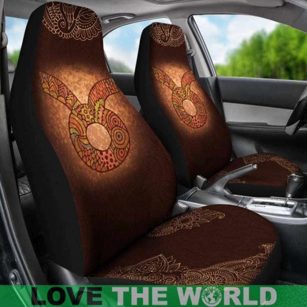 Taurus Zodiac Sign Car Seat Covers Amazing 161012