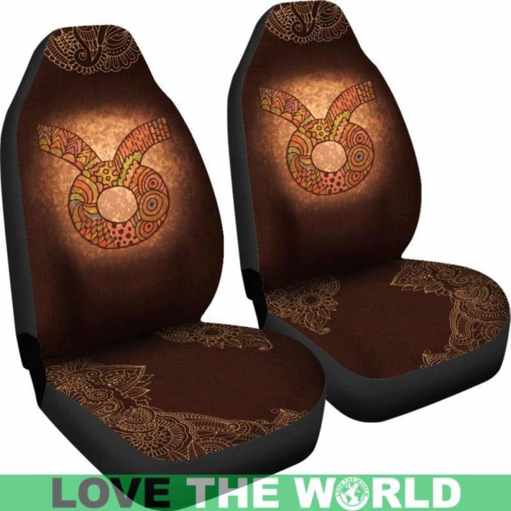 Taurus Zodiac Sign Car Seat Covers Amazing 161012