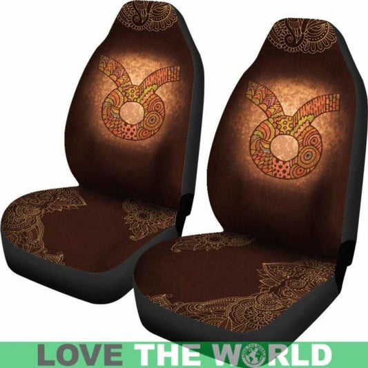 Taurus Zodiac Sign Car Seat Covers Amazing 161012