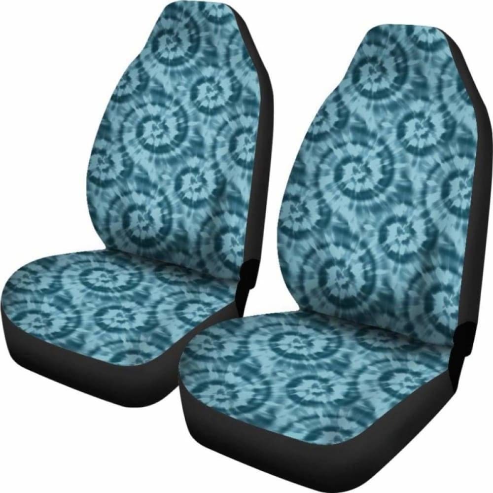 Teal Tie Dye Car Seat Covers To Match With Back Seat 154230 - YourCarButBetter