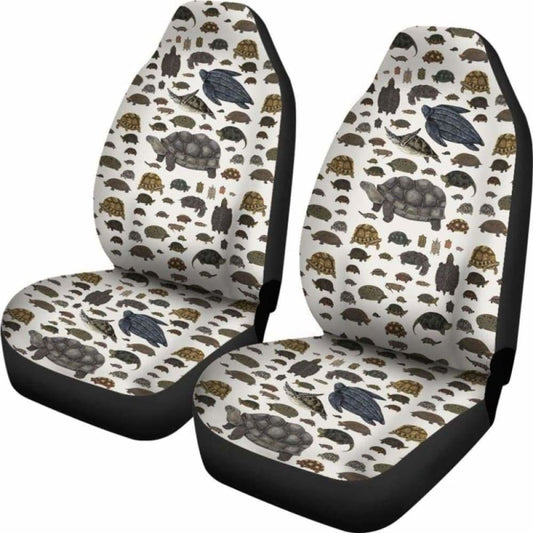 Testudines Ocean Car Seat Cover 163730 - YourCarButBetter