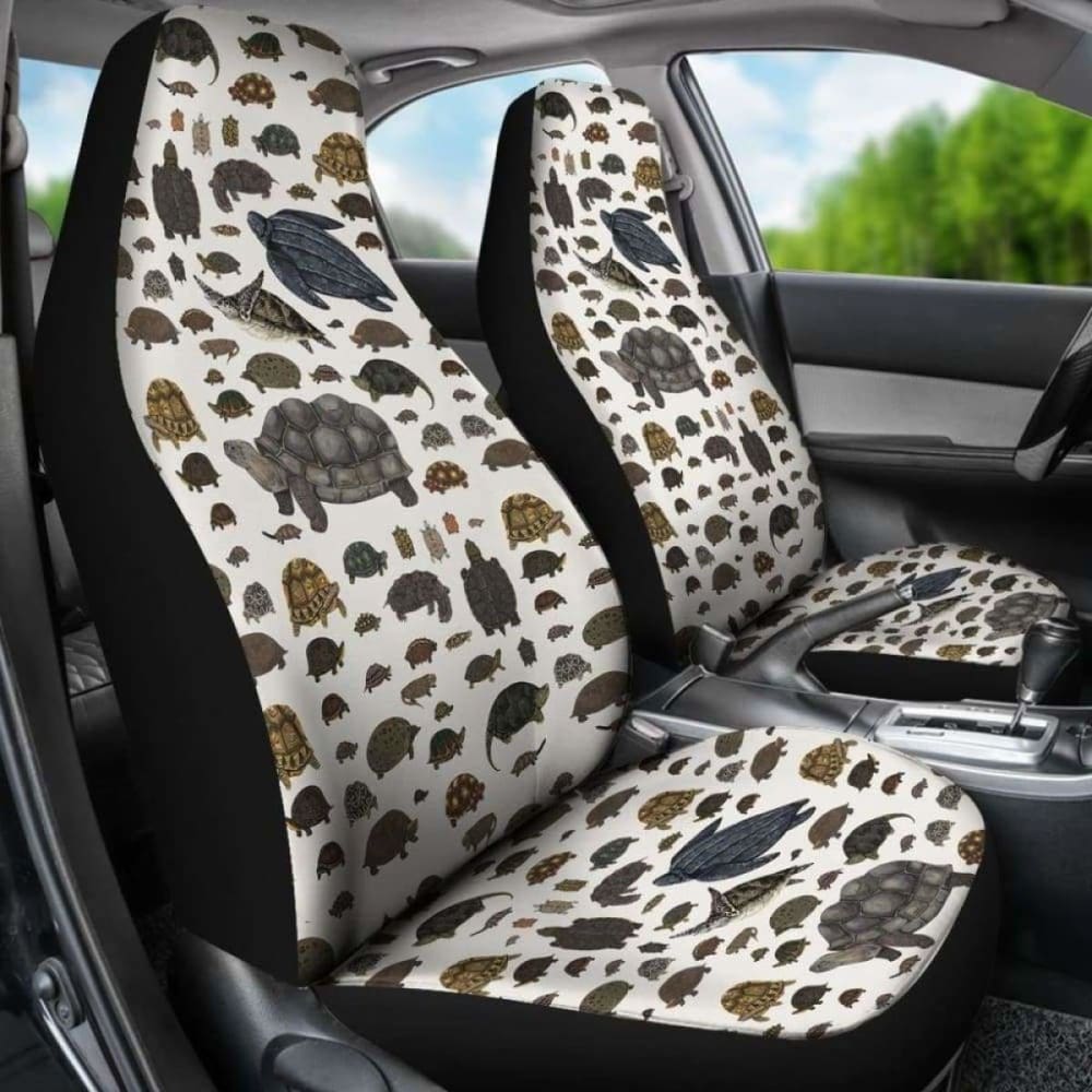 Testudines Ocean Car Seat Cover 163730 - YourCarButBetter