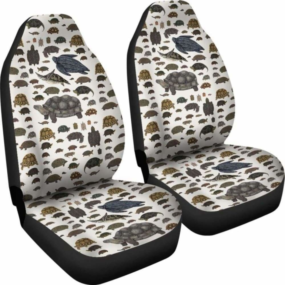 Testudines Ocean Car Seat Cover 163730 - YourCarButBetter