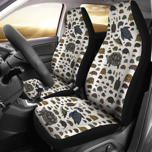 Testudines Ocean Car Seat Cover 163730 - YourCarButBetter