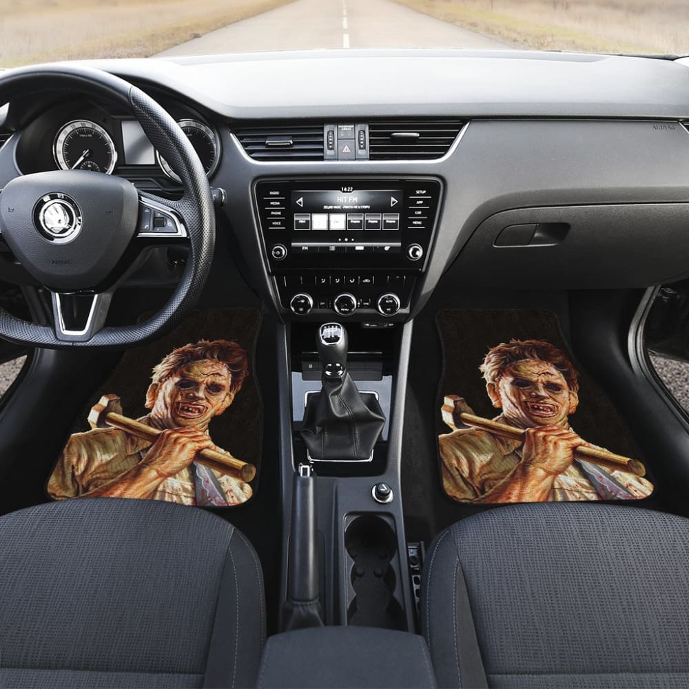 Texas Nightmare Leatherface Car Floor Mats 211501 - YourCarButBetter