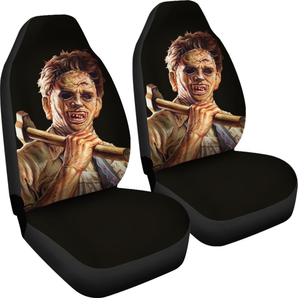 Texas Nightmare Leatherface Car Seat Covers 211501 - YourCarButBetter