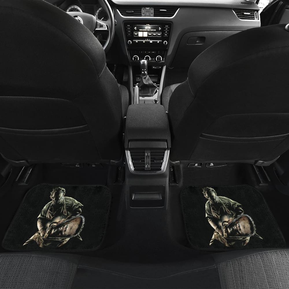 Texas Nightmare Leatherface Chainsaw Car Floor Mats 211501 - YourCarButBetter