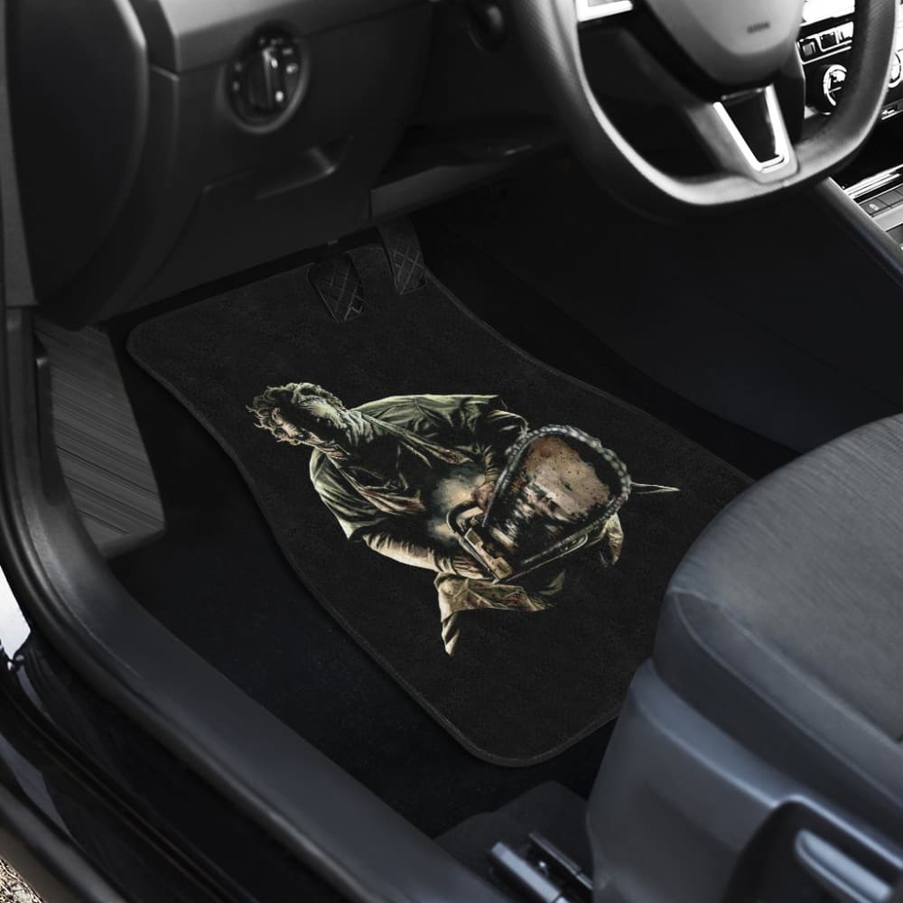 Texas Nightmare Leatherface Chainsaw Car Floor Mats 211501 - YourCarButBetter