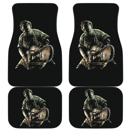Texas Nightmare Leatherface Chainsaw Car Floor Mats 211501 - YourCarButBetter