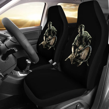 Texas Nightmare Leatherface Chainsaw Car Seat Covers 211501 - YourCarButBetter