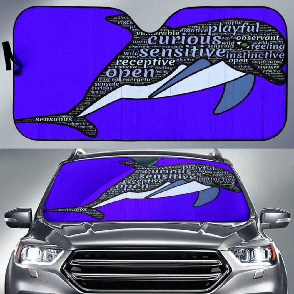The Dolphin Auto Sun Shade 085424 - YourCarButBetter