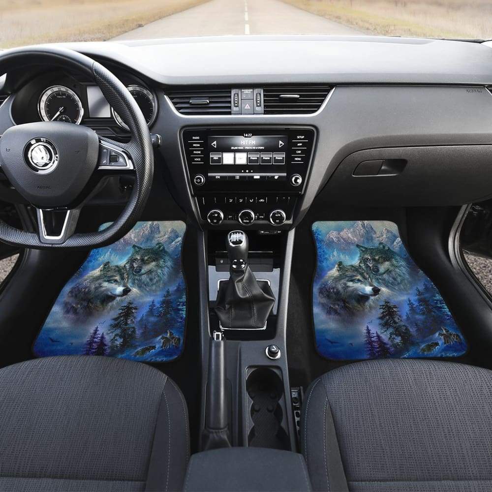 The Mountain Wolf Car Floor Mats Custom Style 212402
