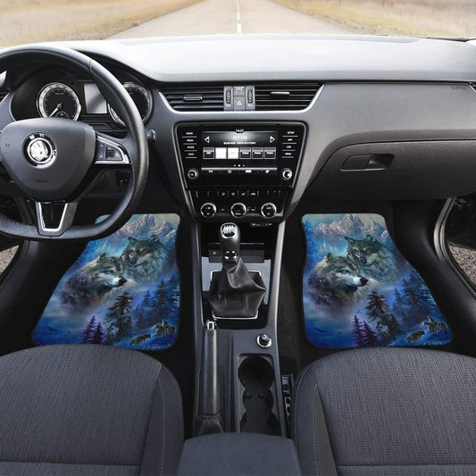 The Mountain Wolf Car Floor Mats Custom Style 212402