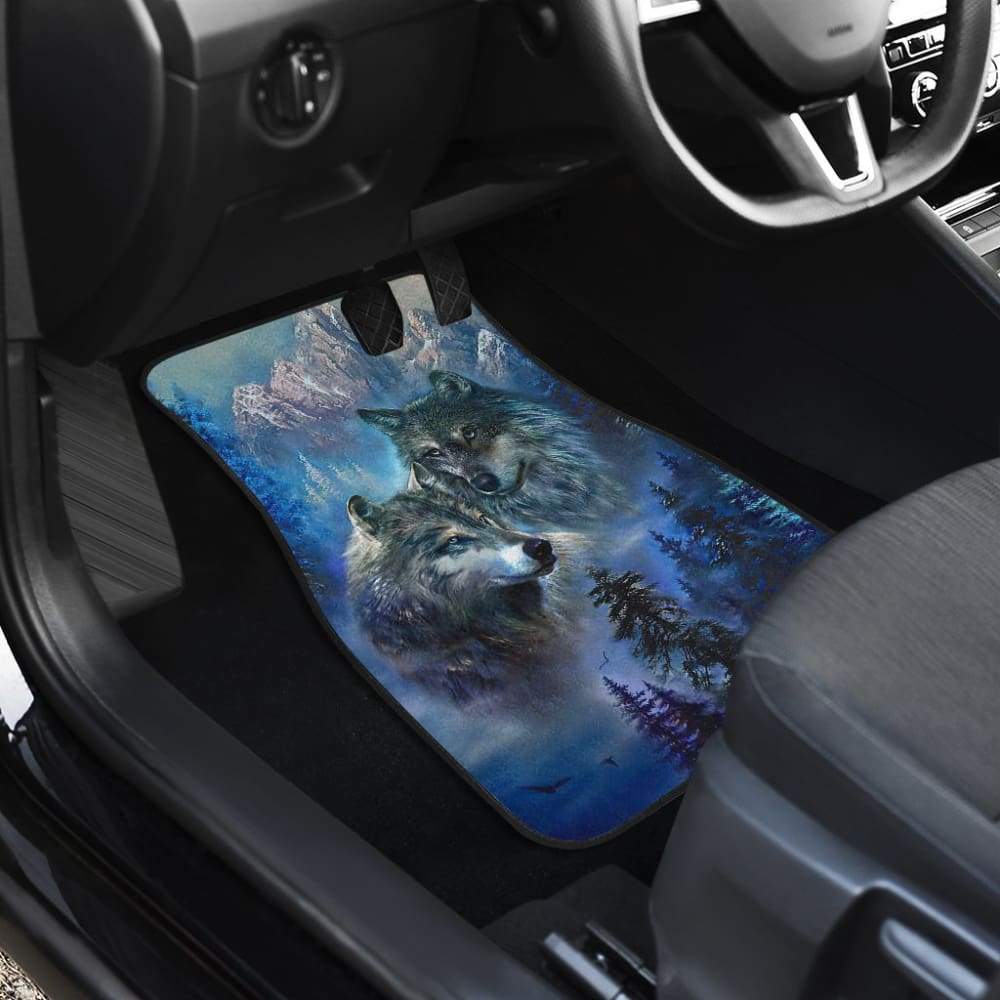 The Mountain Wolf Car Floor Mats Custom Style 212402