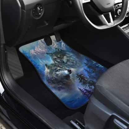The Mountain Wolf Car Floor Mats Custom Style 212402