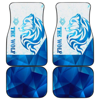 The Wolf Car Floor Mats Mandala Style 212502