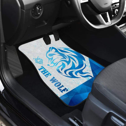The Wolf Car Floor Mats Mandala Style 212502