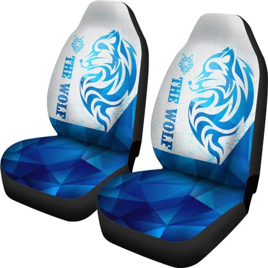 The Wolf Car Seat Covers Mandala Style 212502