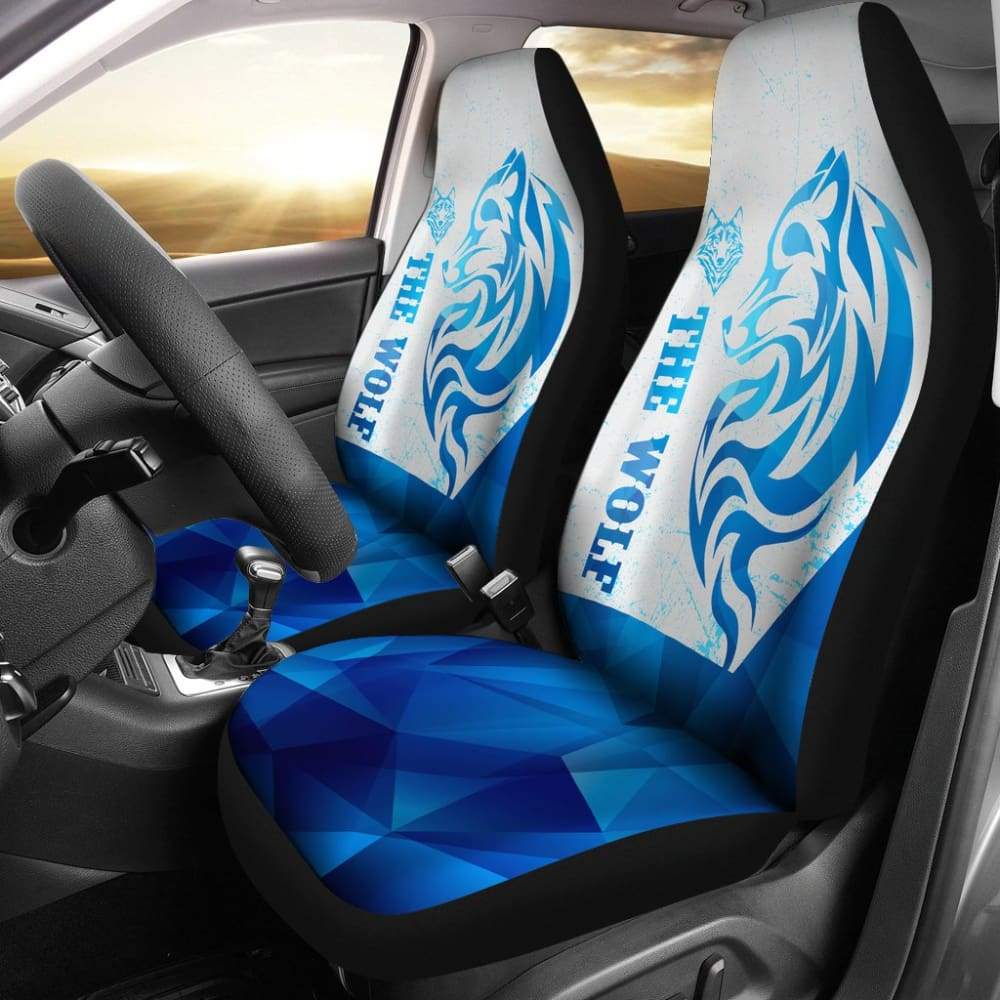 The Wolf Car Seat Covers Mandala Style 212502