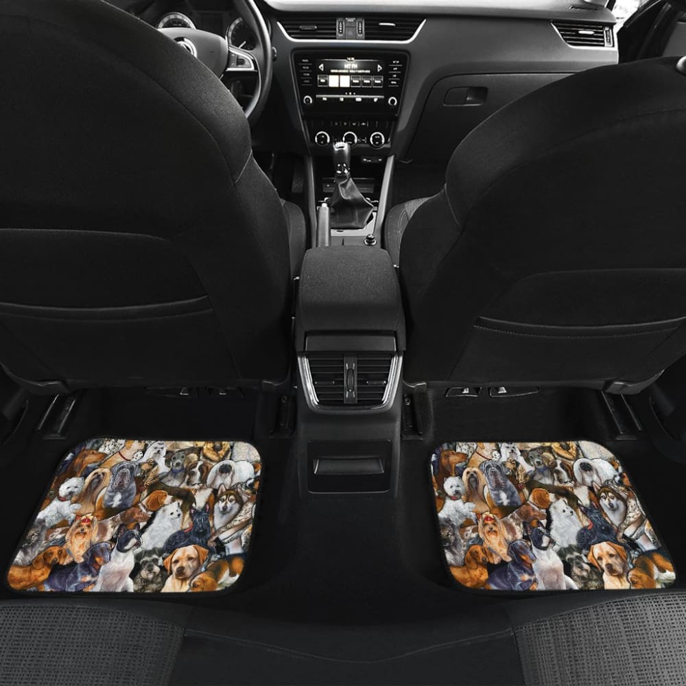 Tibetan Spaniel Full Face Car Floor Mats 213101 - YourCarButBetter