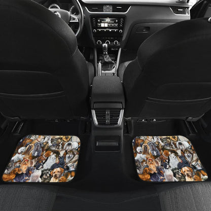 Tibetan Spaniel Full Face Car Floor Mats 213101 - YourCarButBetter
