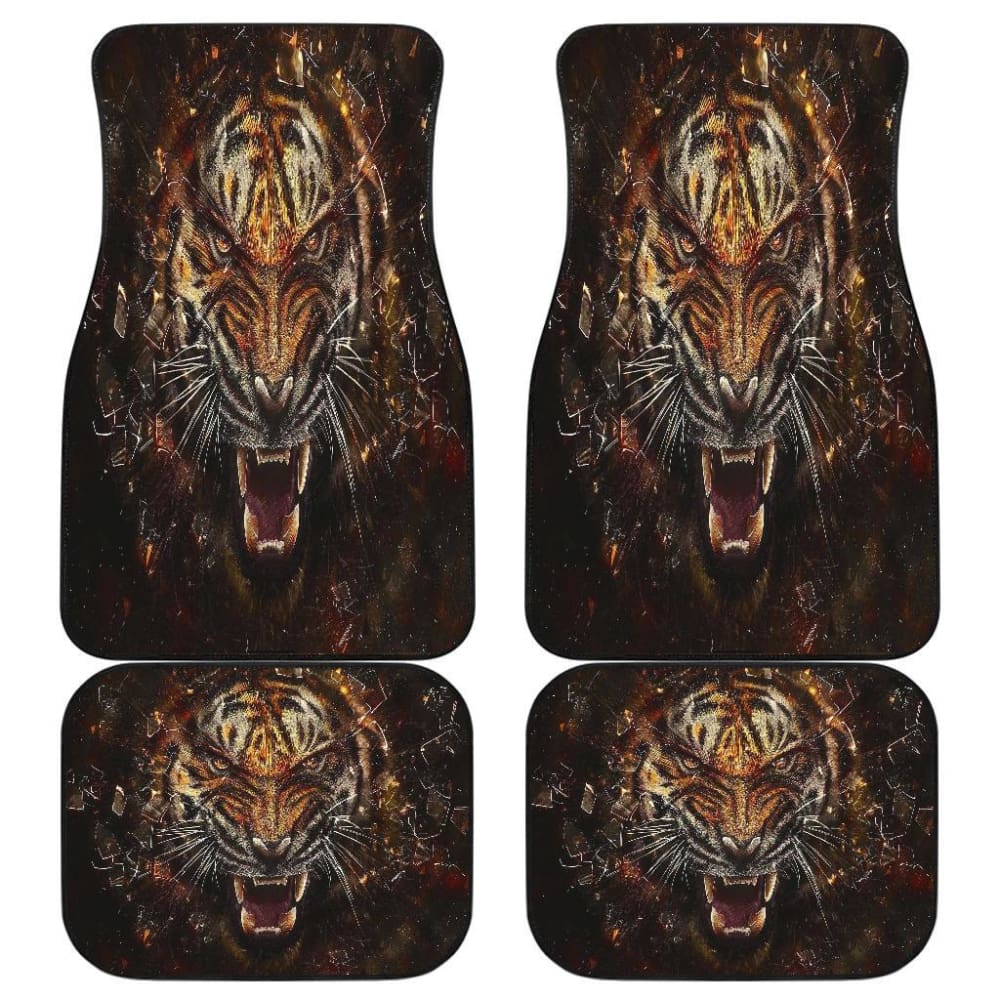 Tiger 3D Car Mats - Make Your Own Styles