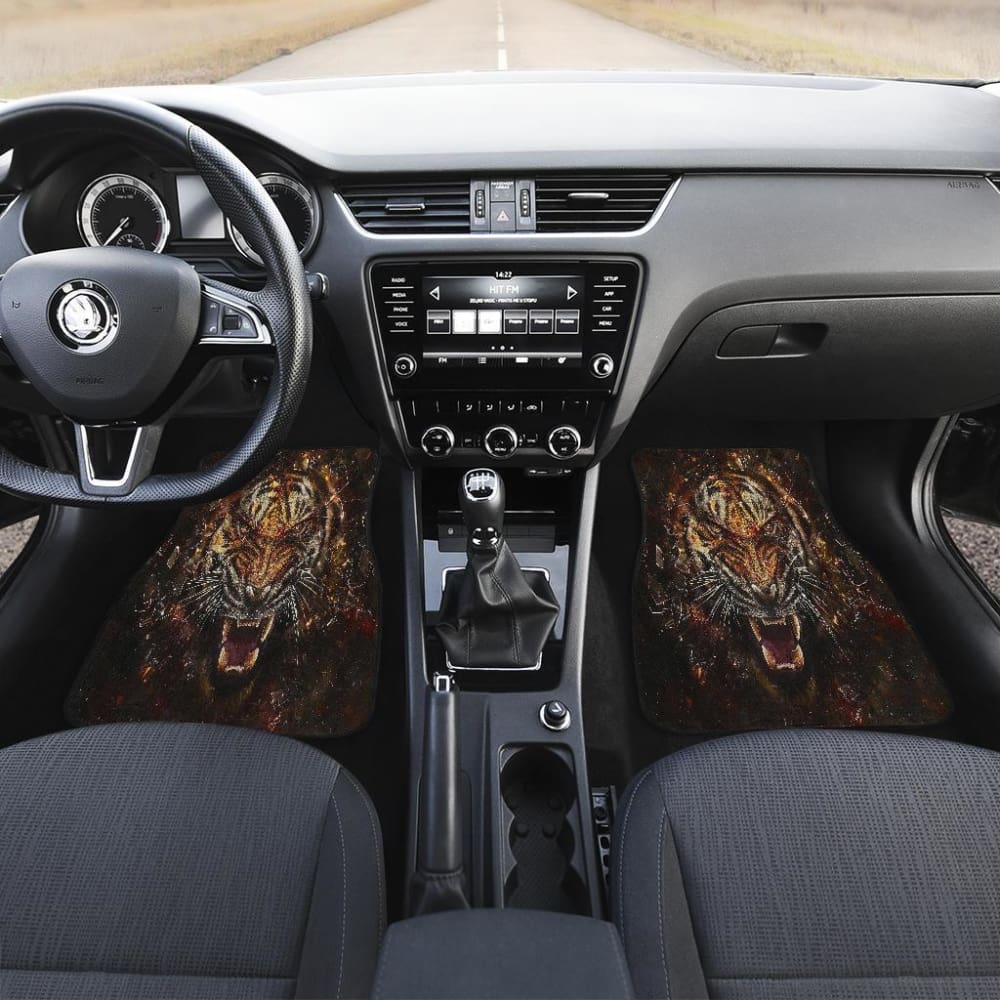 Tiger 3D Car Mats - Make Your Own Styles