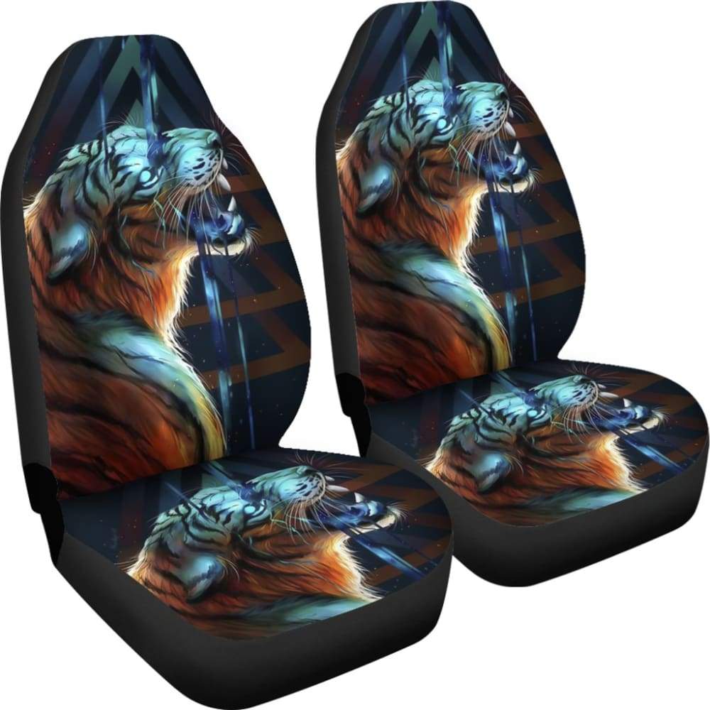 Tiger 3D Car Seat Covers 210203