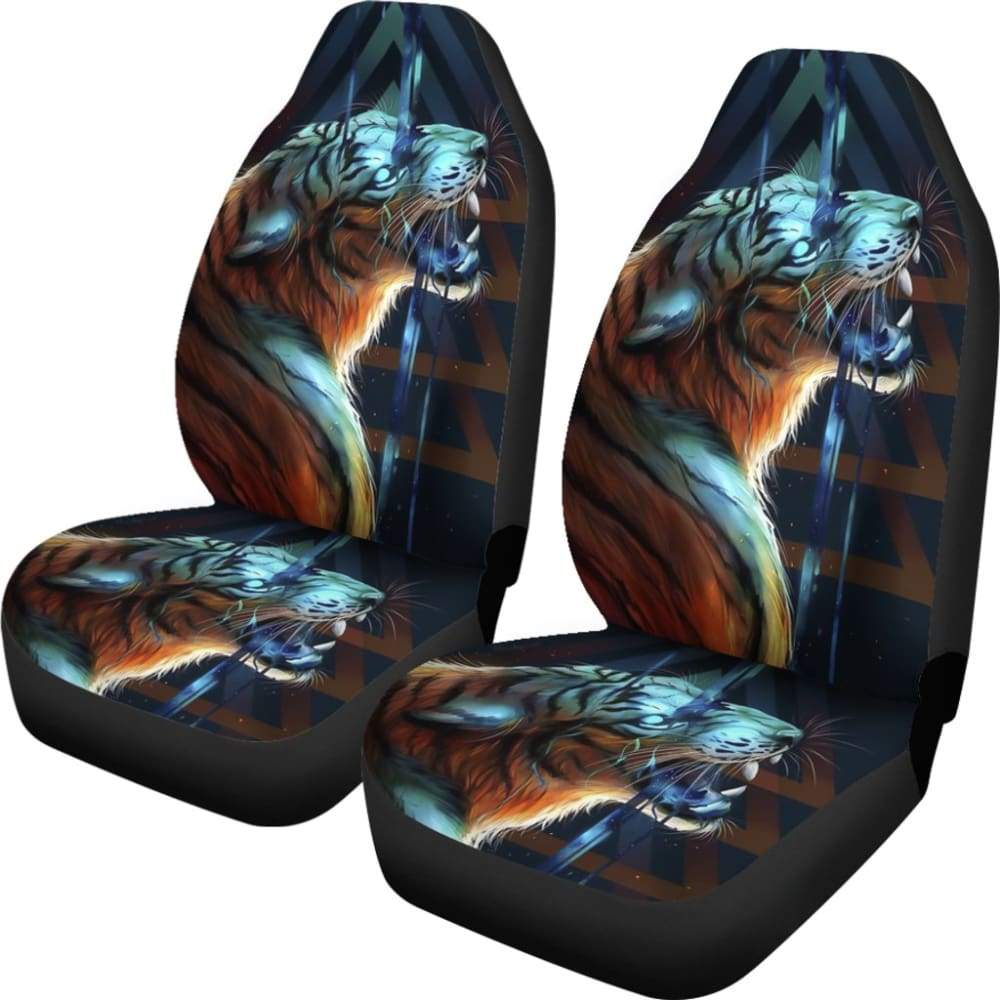 Tiger 3D Car Seat Covers 210203