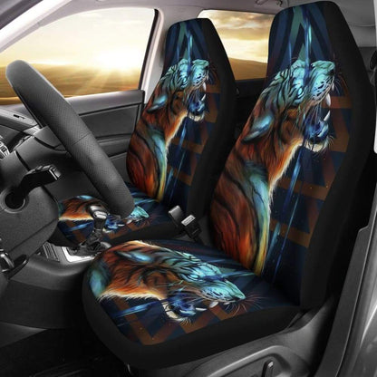 Tiger 3D Car Seat Covers 210203