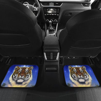 Tiger Art Animal Car Floor Mats Amazing Gift Ideas 210101 - YourCarButBetter