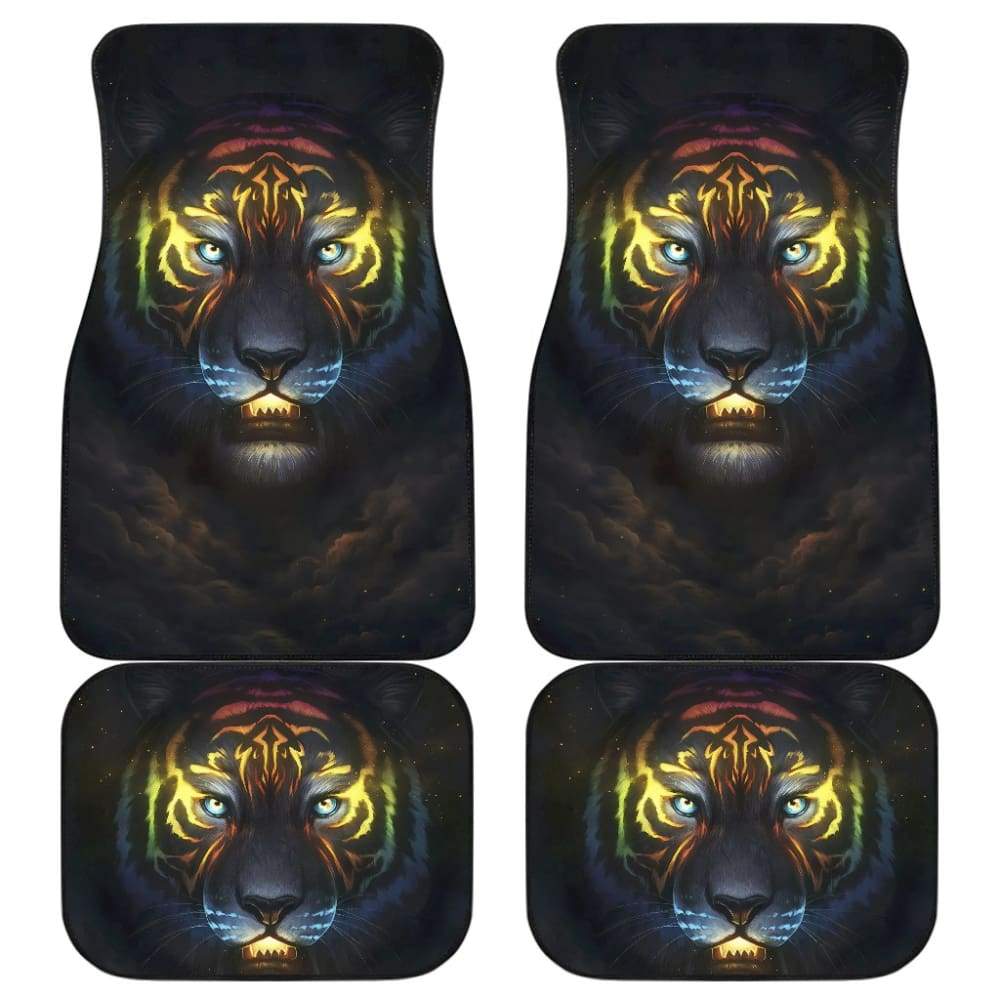 Tiger Art Design Animals Fantasy Car Floor Mats 210203