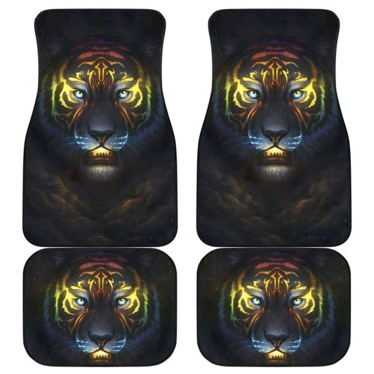 Tiger Art Design Animals Fantasy Car Floor Mats 210203