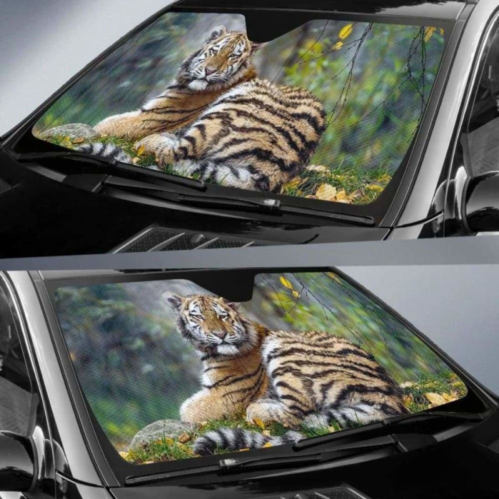 Tiger Car Auto Sun Shade 172609 - YourCarButBetter