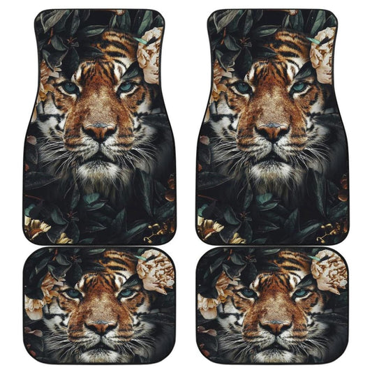 Tiger Flower Car Floor Mats Amazing Gift Ideas - Make Your Own Styles