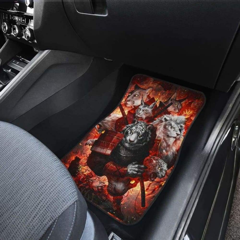 Tiger Ninja Car Floor Mats 161308