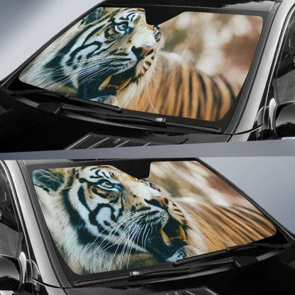 Tiger Wild Hd 5K Car Sun Shade 172609 - YourCarButBetter