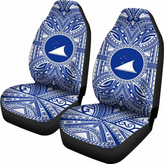 Tokelau Car Seat Cover - Tokelau Coat Of Arms Polynesian Flag Color 105905 - YourCarButBetter