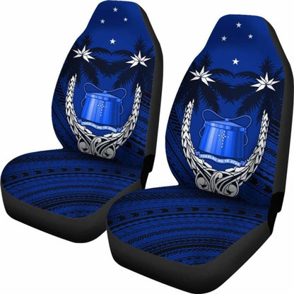 Tokelau Car Seat Covers - Tokelau Coat Of Arms Coconut Tree - Amazing 1 105905 - YourCarButBetter