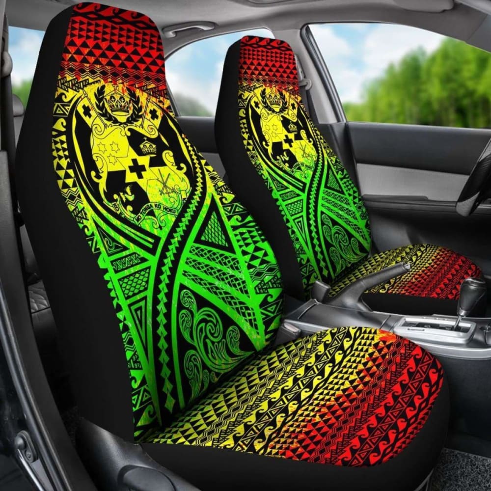 Tonga Car Seat Cover Lift Up Reggae 09 181703 - YourCarButBetter