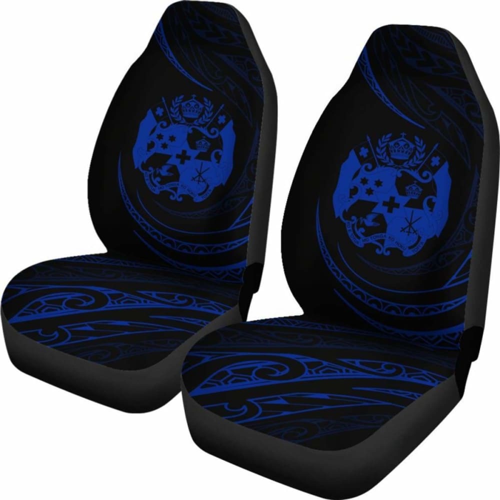 Tonga Car Seat Covers - Blue - Frida Style - 181703 - YourCarButBetter